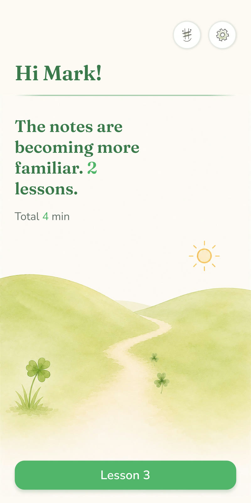 MusiClover — the growing meadow